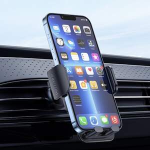 Автотримач розсувний у дефлектор Hoco CA117 Black
