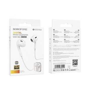 Навушники Borofone BM30 Max Type-C White