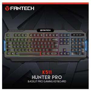 Ігрова клавіатура Fantech Hunter Pro K511 з LED RGB-підсвіткою