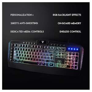 Ігрова клавіатура Fantech Booster K513 з LED RGB-підсвіткою