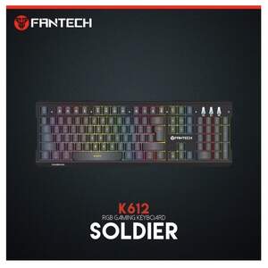 Ігрова клавіатура Fantech Soldier K612 з LED RGB-підсвіткою