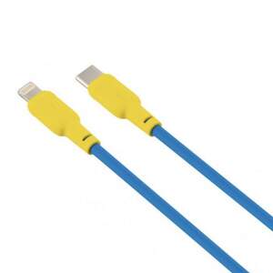 Кабель USB Gelius Full Silicon GP-UCN001CL Type-C to Lightning (1.2m) (20W)