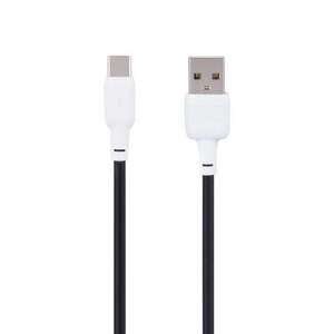 Кабель USB Gelius Full Silicon GP-UCN001C Type-C (1.2m) (18W) Black/White