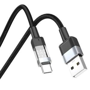 Кабель Gelius Fusion GP-UCN003 (Incredible series) Type-C (1.25m) (3A) Black