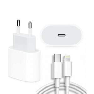 Комплект Швидкого Заряджання для iPhone 13 Pro Max 20W Power Adapter PD USB-C(Type-C) + cable Type-C на Lightning